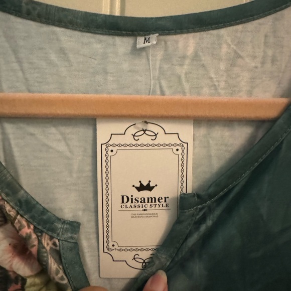 V-Neck Floral Printed Summer A-Line , women’s vintage, Causal loose Boho dress. - Picture 4 of 9